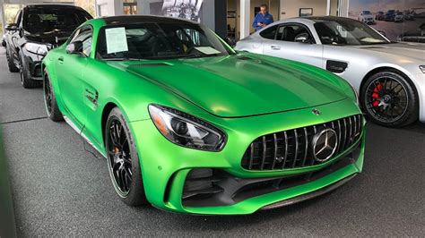 2018 Mercedes-AMG GT R Walkaround! (Green Hell Magno - $10K Paint) - YouTube