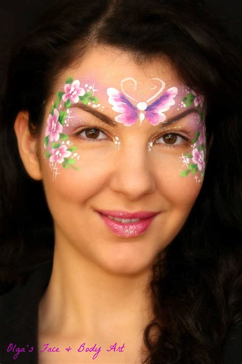 Fast and easy Flower Fairy Mask | Face painting designs, Fairy face paint, Face painting tutorials