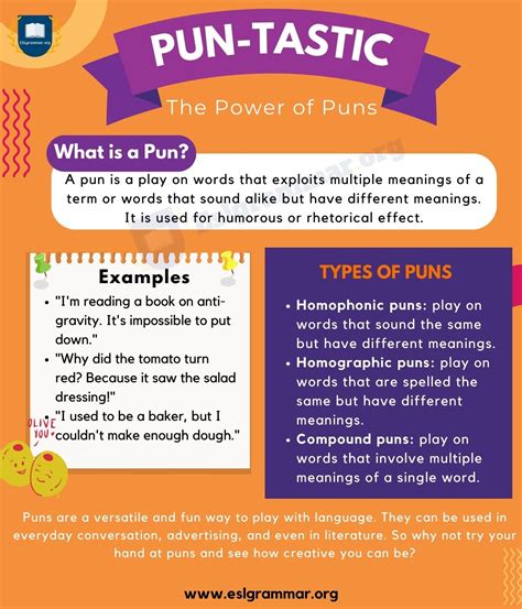 Pun-tastic Ways to Master English Grammar - ESL Grammar