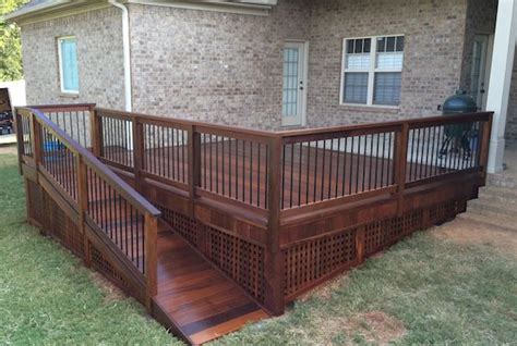 Our Recent Projects Ramp Design, Deck Design, Diy Deck, Decks Backyard, Porch With Ramp, Outdoor ...