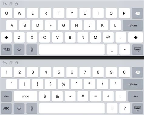 iOS 9 iPad keyboard adds keys & symbols at bigger screen resolutions, seemingly ready for iPad ...