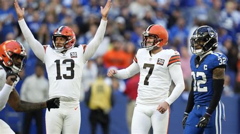 Browns kicker Dustin Hopkins makes NFL history