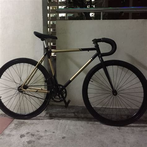 Custom Fixie, Sports Equipment, Bicycles & Parts, Parts & Accessories on Carousell