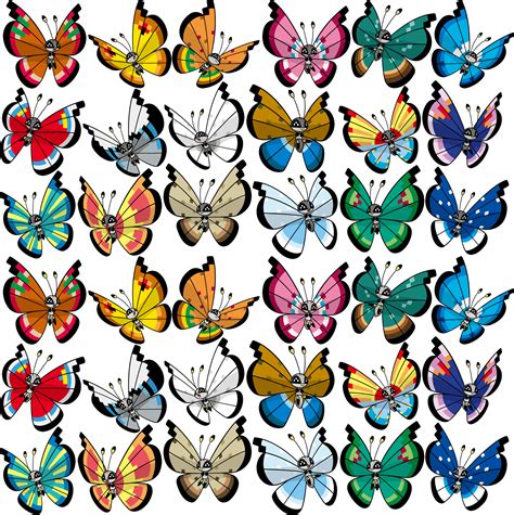 Shiny Vivillon Dream World by KrocF4 on DeviantArt