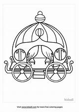 Free Cinderella Carriage Coloring Page  Printables Kidadl sketch template