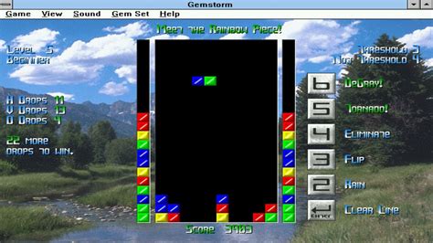 Windows 3.1 Games Part 2 (Gemstorm) - YouTube
