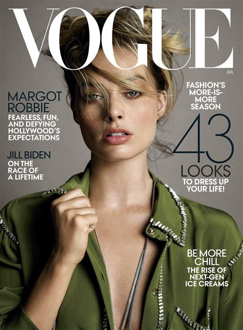 Margot Robbie On The Cover of American Vogue July 2019 Issue