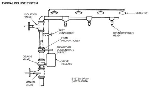 Deluge sprinkler system