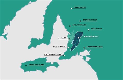 Adelaide Hills Map - Oz's Travels