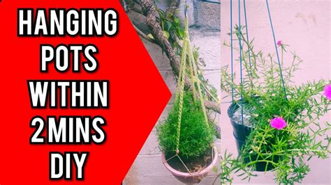 Hanging Pots DIY Vertical Garden Tips for Beginners - YouTube