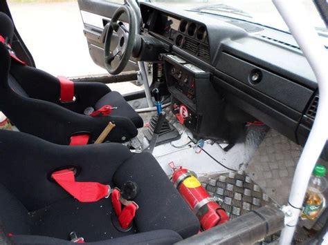 The inside of a true race car. Lovely Volvo 240 interior. #volvo240 | Volvo 240, Volvo, Race cars