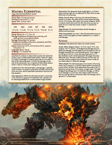 Volcanoes and the Plane of Magma — DND Unleashed: A Homebrew Expansion ...