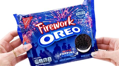 FIREWORKS OREO with Pop Rocks - Unwrapping - YouTube