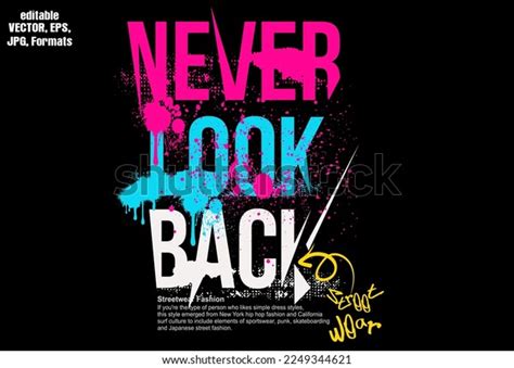 Typography Street Art Graffiti Quotes Vector Stock Vector (Royalty Free ...