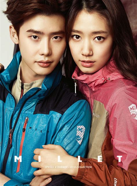 Park Shin Hye and Lee Jong Suk revive as a couple for Millet S/S 2015