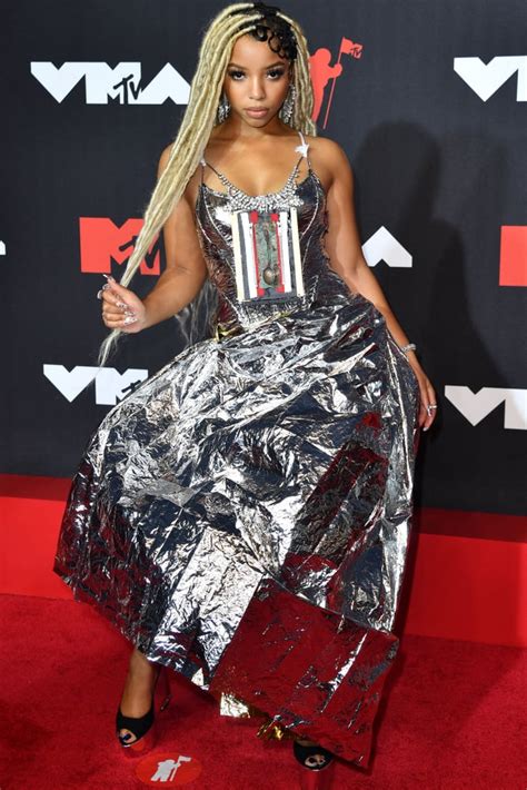 Chloe Bailey at the 2021 MTV VMAs | MTV VMAs 2021: See the Best Red ...