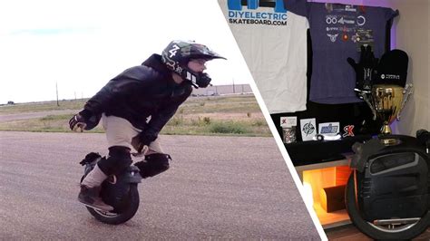 Electric Unicycle Production Race Finals - YouTube