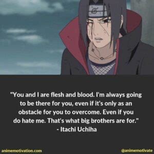 The Greatest List Of Itachi Uchiha Quotes With A Purpose