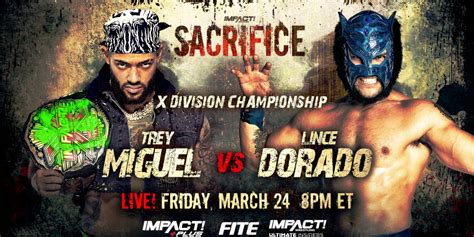 IMPACT X-Division Championship Match Confirmed For Sacrifice Event