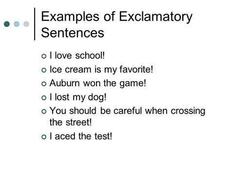 20 examples on exclamatory sentence - Brainly.in