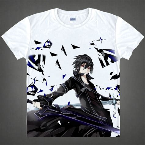 Sword Art Online T shirts kawaii Japanese Anime t shirt Manga Shirt ...