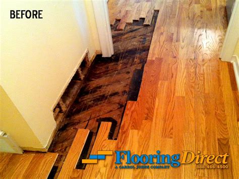 Before Hardwood Repair | Hardwood floor repair, Solid hardwood floors ...