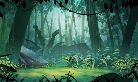 Animated Jungle Background