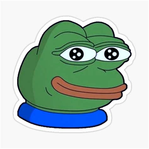 "Pepe Meme - Happy" Sticker for Sale by Kxwee | Redbubble