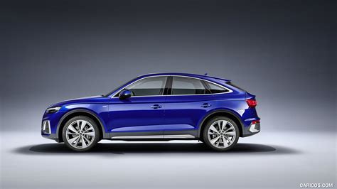 Audi Q5 Sportback | 2021MY (Color: Ultra Blue) | Side