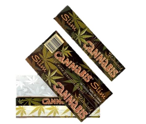 Cannabis Flavoured Kingsize Slim Rolling Papers - Little Headshop