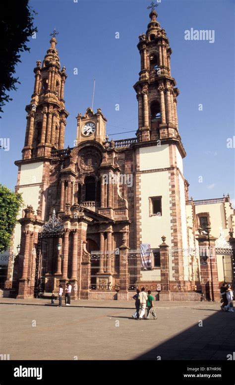 Cathedral of Zamora Michoacan Mexico Stock Photo: 21904434 - Alamy