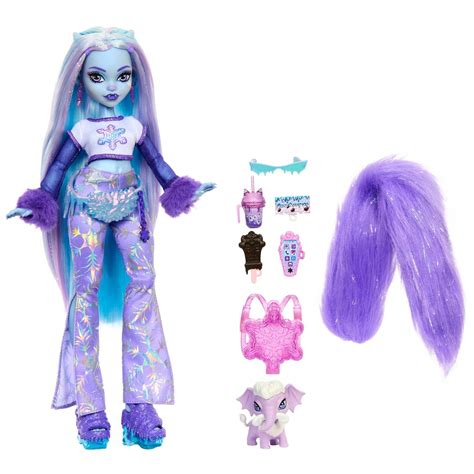 Monster High Abbey Bominable Yeti Fashion Doll with Accessories | Smyths Toys UK