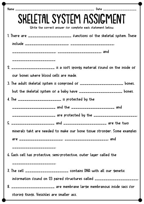 biology: Get Biology Worksheets For Grade 7 Pdf Images