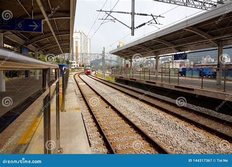 KTX station at day time editorial photography. Image of south - 144317367