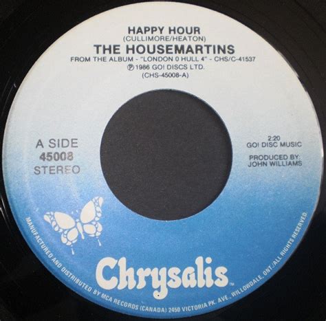 The Housemartins - Happy Hour (Vinyl, 7", Single, 45 RPM) | Discogs