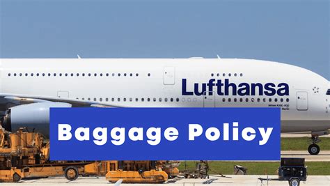 Lufthansa Baggage Policy: Everything You Need to Know Pre-Flight ...