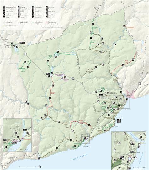 Fundy Park Map