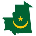 Sudan Flag Map With Stroke | Free SVG