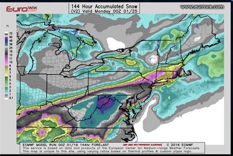 European Model Major Storm But Some Differences - Weather Updates 24/7 by Meteorologist joe cioffi