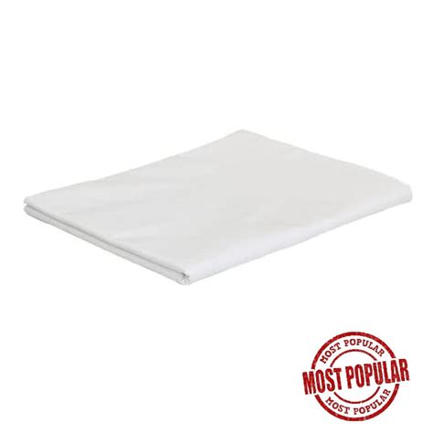 Wholesale Twin Flat Sheet – White Colour in Canada | Bargains Group