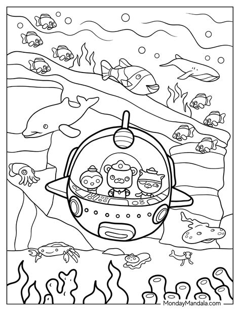 20 Octonauts Coloring Pages (Free PDF Printables)