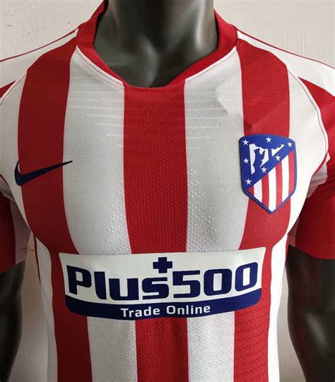 US$ 20.98 - 2019/20 Atletico Madrid Home Player Version Soccer Jersey ...