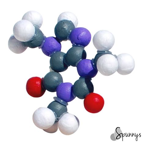 How to build molecular models with spun cotton balls - SPUNNYS