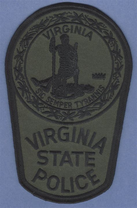 Virginia State Police Tactical Patch