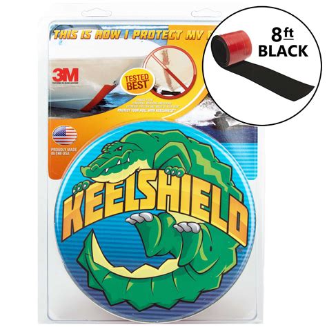 Gator Guards KeelShield 8ft Black KS-8BLK Keel Guard Protector 3M USA Lifetime – Fredwarner ...