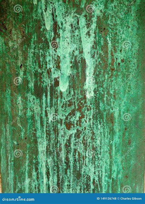 Copper oxide stock photo. Image of green, plate, rust - 149126748