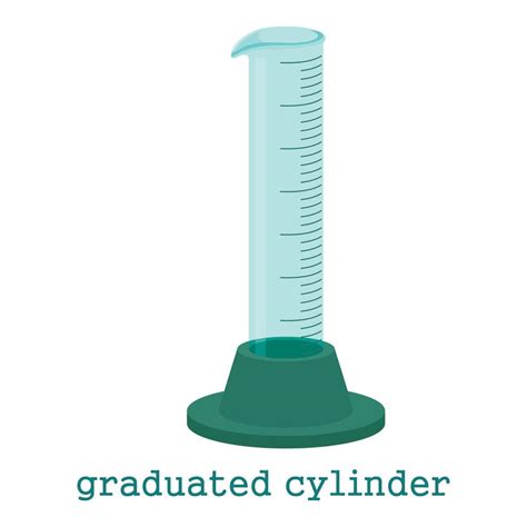 Graduated cylinder icon, cartoon style 8857158 Vector Art at Vecteezy