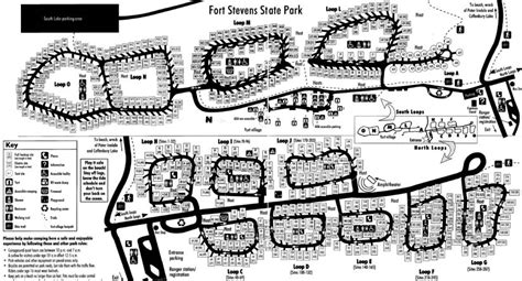 Fort Stevenson State Park Map