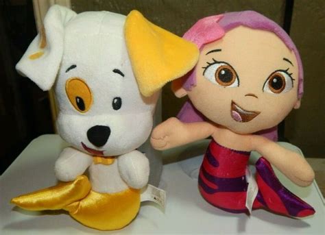 Bubble Guppies Oona Stuffed Mermaid Purple Plush NICKELODEON 8" HTF + Puppy | eBay in 2021 ...