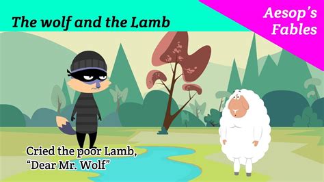 Aesop's Fable | The Wolf and Lamb | with English subtitles - YouTube